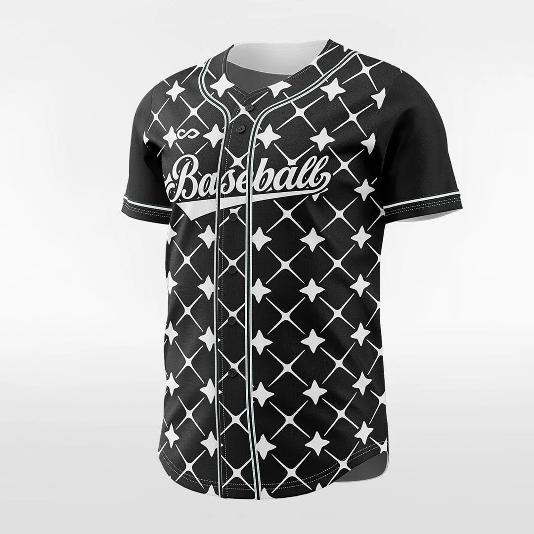 Walk Of Fame - Customized Men's Sublimated Button Down Baseball Jersey