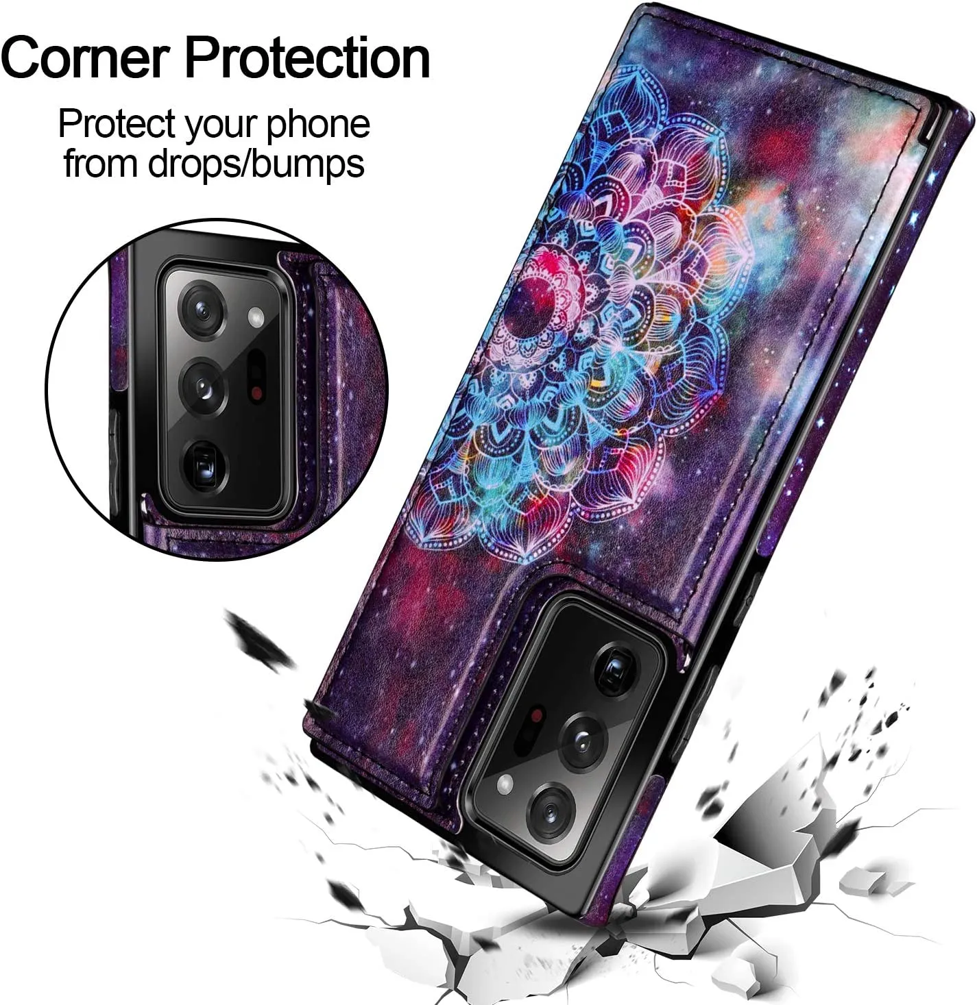 Wallet Case  Galaxy Note 20 Ultra 5G 6.9-inch Slim Protective Case