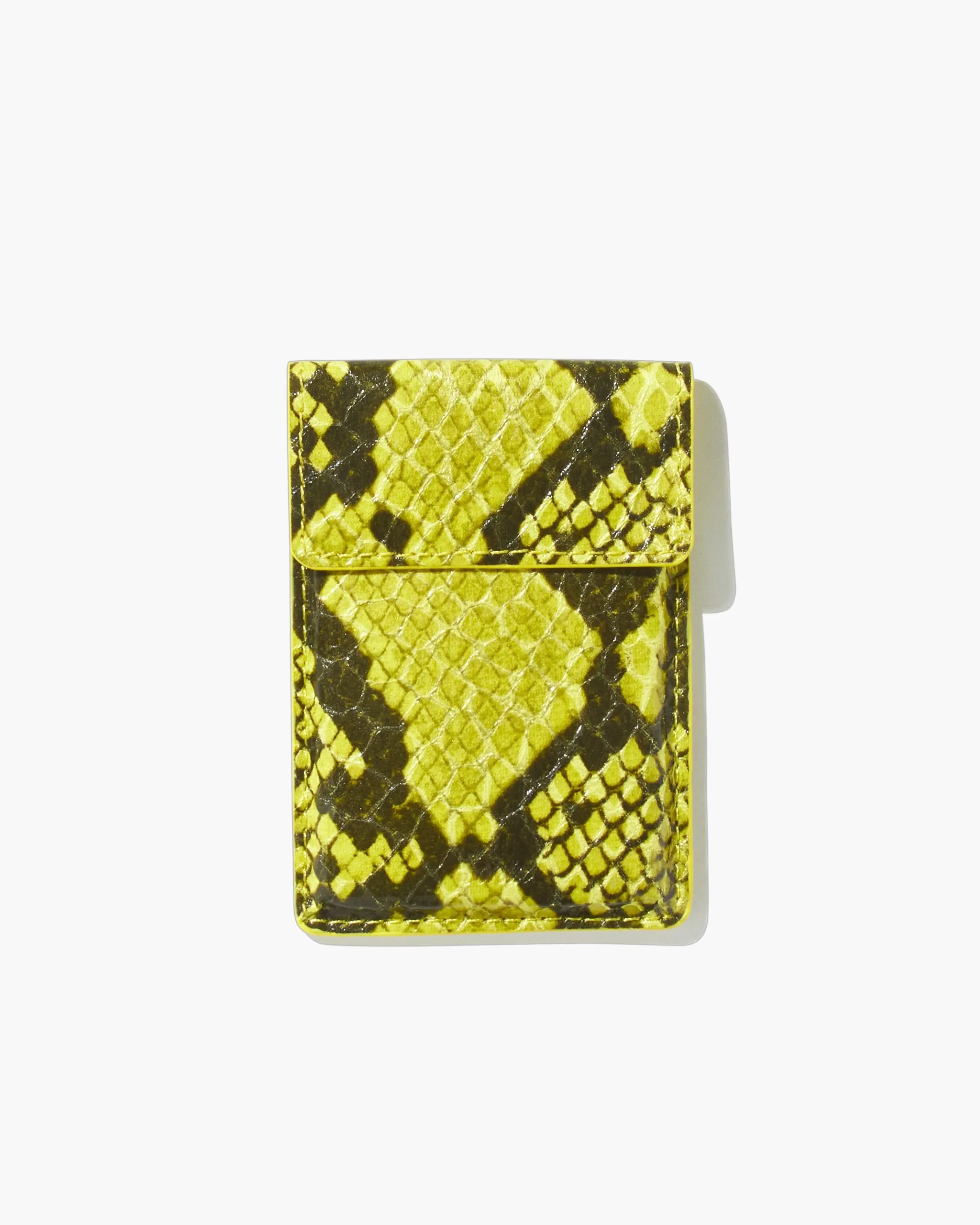 Wallet Sticker - Neon Green Python