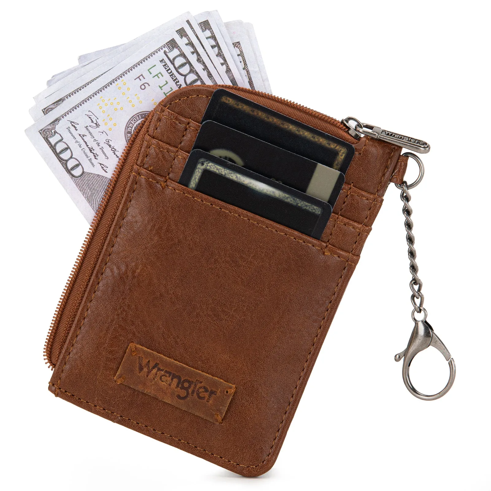 WG2208-W005  Wrangler Mini Zip Card Case