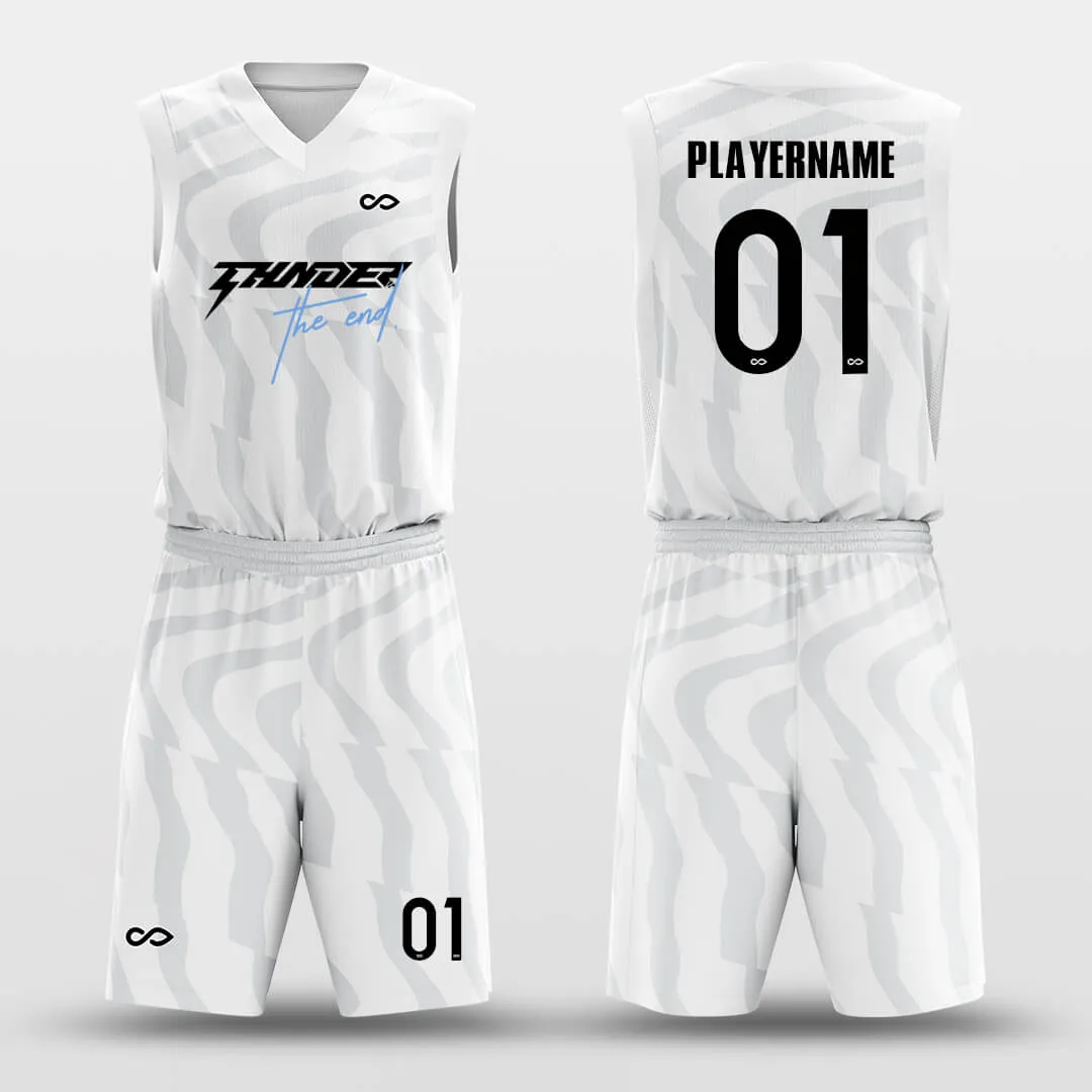 White Horse - Custom Sublimated Basketball Uniform Set