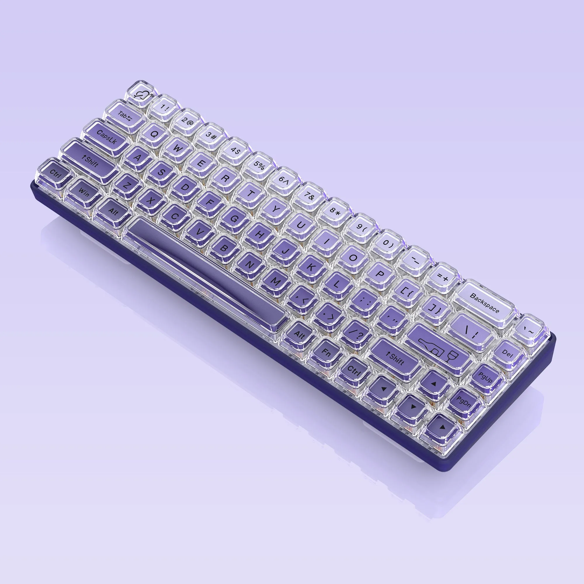 Womier WK68 Hot-swappable 68 Keys Wired Mechanical Keyboard