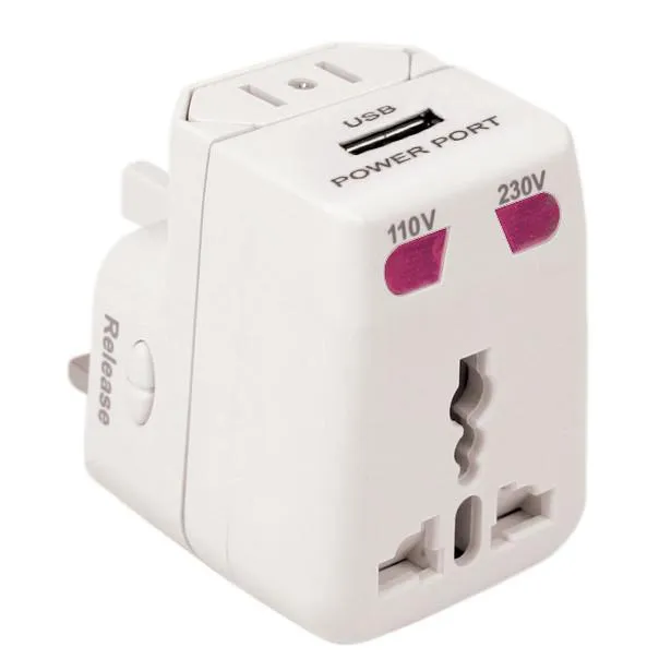 Worldwide Adapters and Dual USB Charger by Travelon