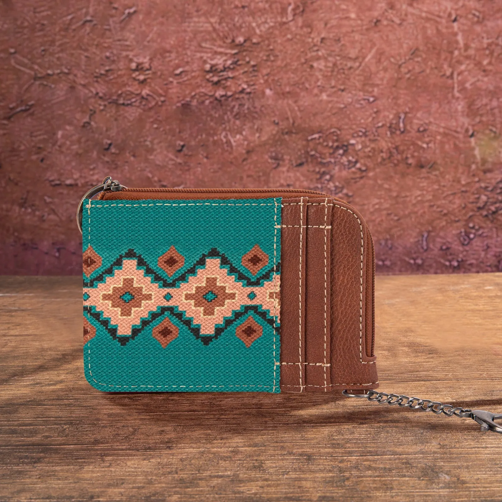 Wrangler Card Case Turquoise