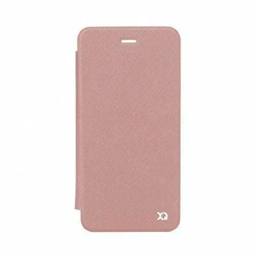 Xqisit Adour Flap Case Cover Pink Rose Gold for iPhone 6 6S 24081