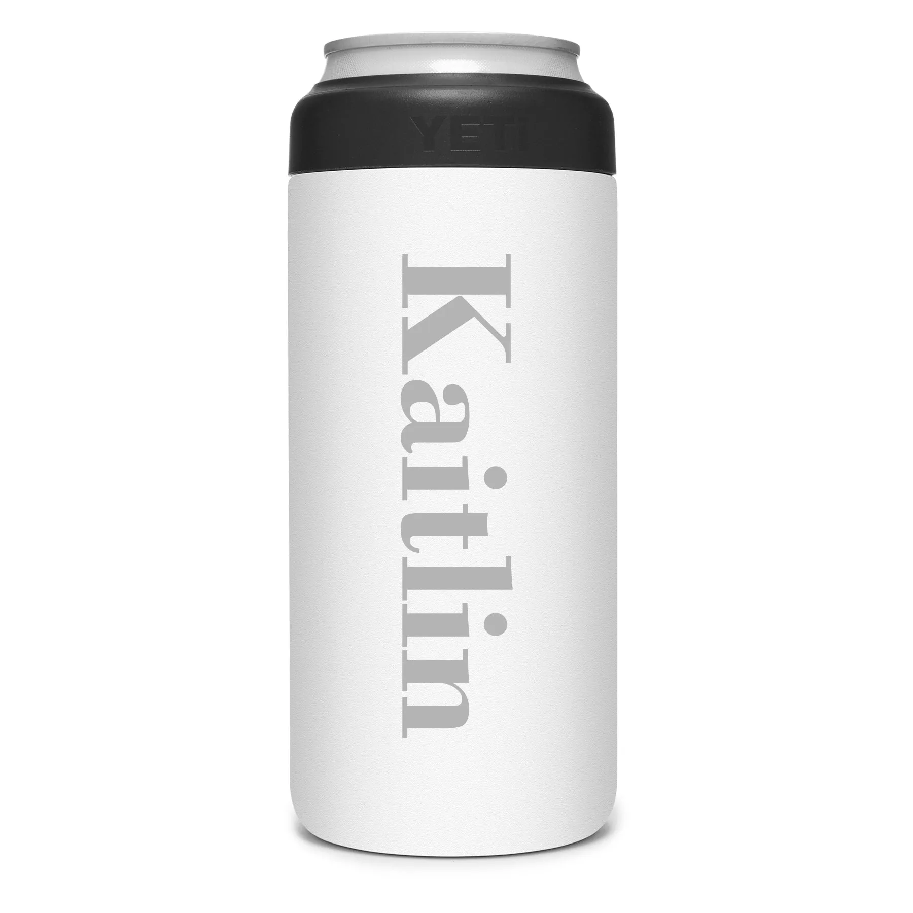 YETI Rambler Slim Colster - CUSTOMIZED pick your font