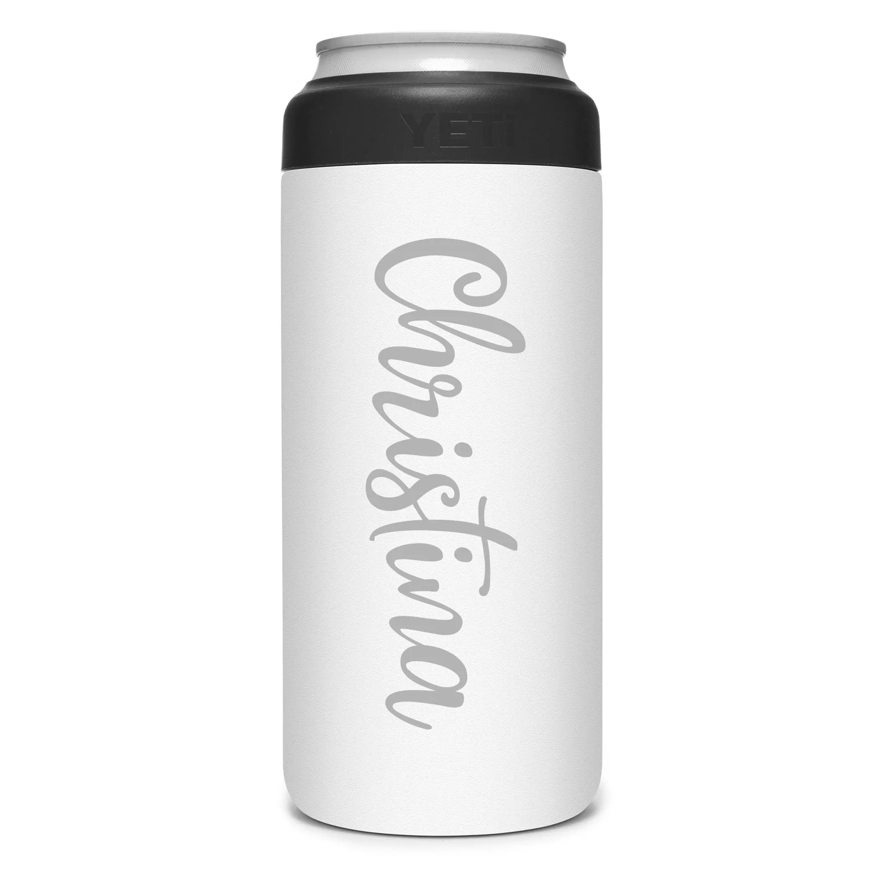 YETI Rambler Slim Colster - CUSTOMIZED pick your font