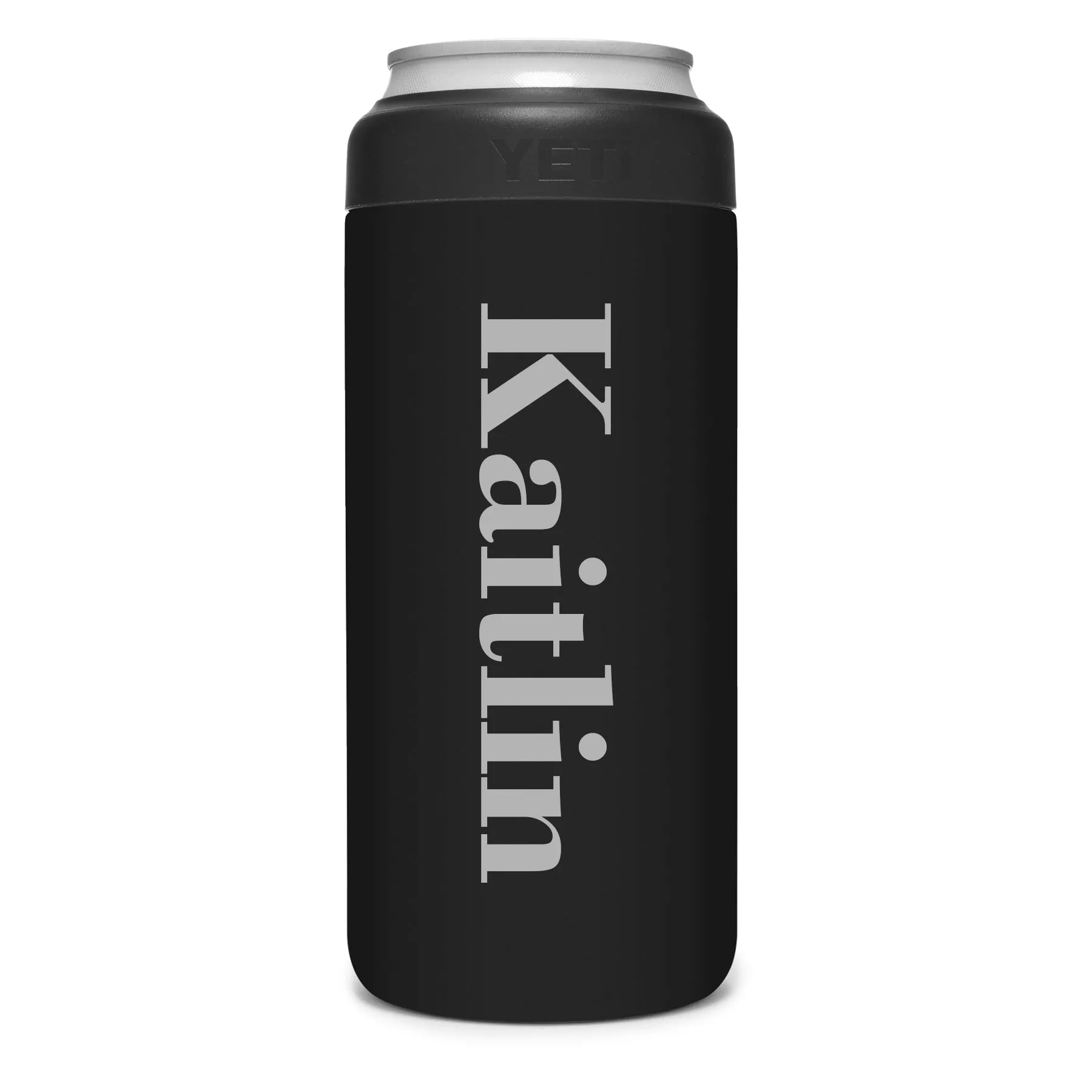 YETI Rambler Slim Colster - CUSTOMIZED pick your font