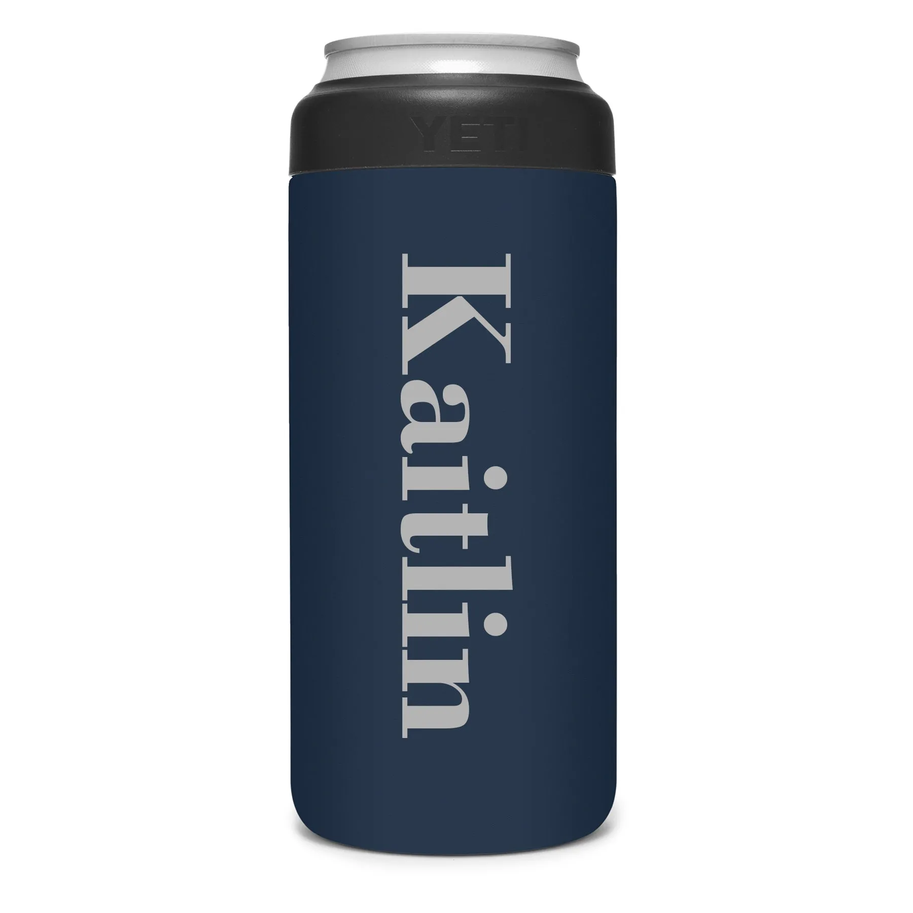 YETI Rambler Slim Colster - CUSTOMIZED pick your font