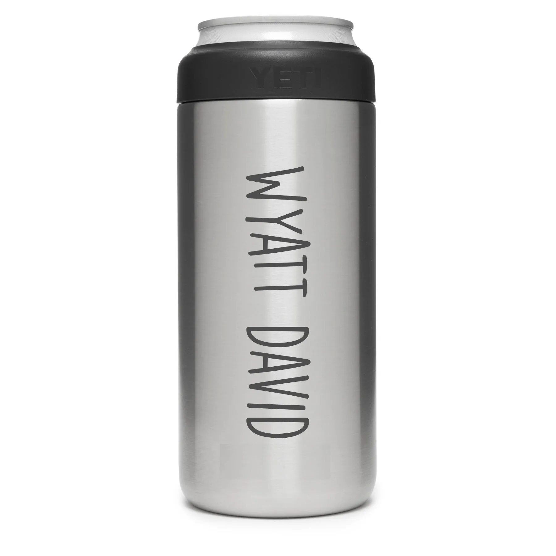 YETI Rambler Slim Colster - CUSTOMIZED pick your font